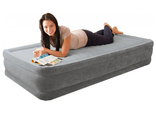 Надувная кровать Comfort-Plush (with Fiber-Tech) со встроенным насосом 220В 99х191х33см Intex 67766