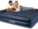 Надувная кровать Pillow Rest Raised Bed со встроенным насосом 220В 152х203х47см Intex 66702