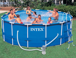 Круглый каркасный бассейн Metal Frame Pools 457х122см Intex 28236