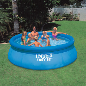 Круглый бассейн с верхним надувным кольцом Easy Set Pools 366х91см Intex 28144