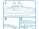 Круглый бассейн с верхним надувным кольцом Easy Set Pools 396х84см Intex 28143