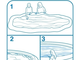 Круглый бассейн с верхним надувным кольцом Easy Set Pools 396х84см + фильтрующий насос (2000л/ч) Intex 28142