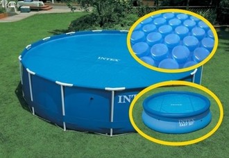 Тент солнечный для круглых бассейнов диаметром 305см Intex 29021