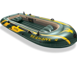 Надувная четырехместная лодка Seahawk 4 351х145х48см Intex 68350