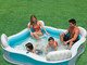 Надувной бассейн Family Lounge 229х229х66см Intex 56475