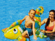 Надувная игрушка Smiling Gecko Ride-On 138х91см Intex 56569